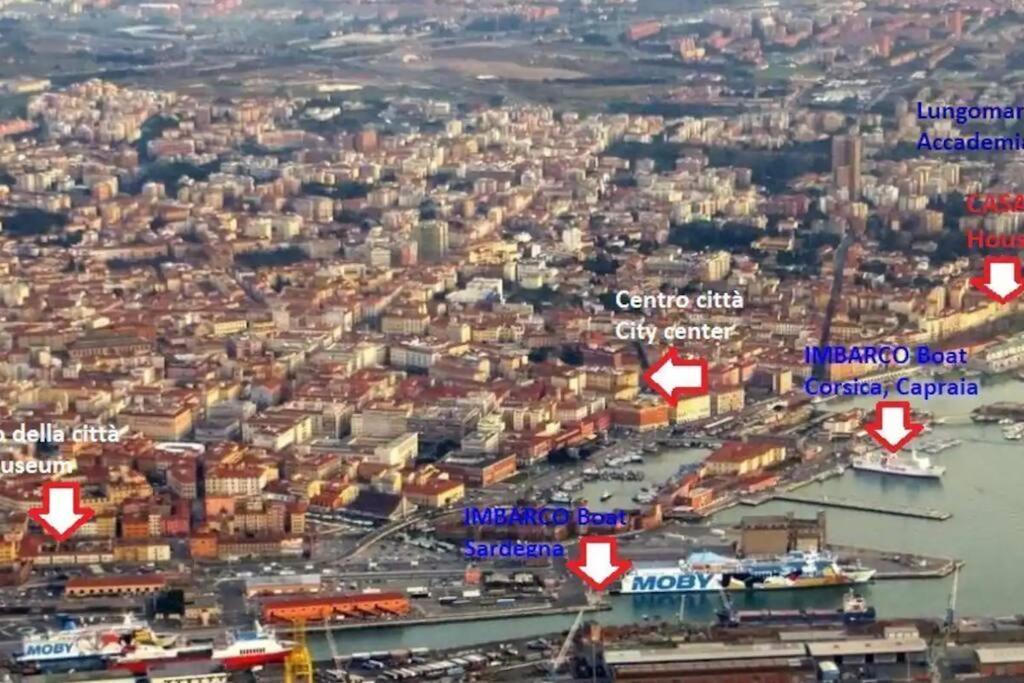 Loft Cianosi - Appartamento Nel Cuore Di Livorno Luaran gambar